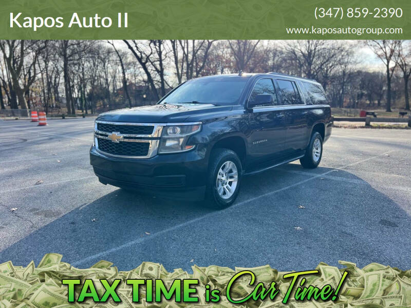 2015 Chevrolet Suburban for sale at Kapos Auto II in Ridgewood NY