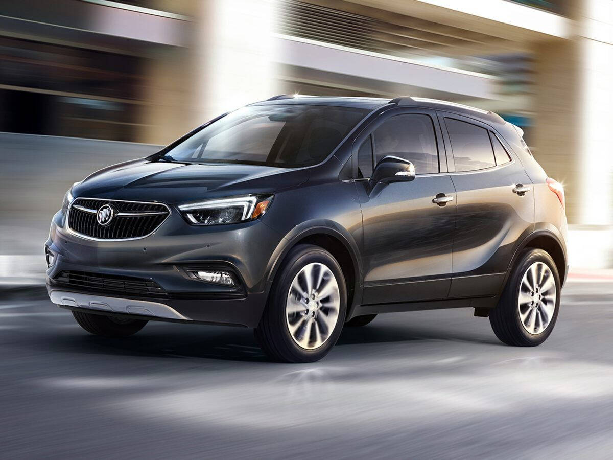 Maroon 2018 Buick Encore Preferred Preferred 4dr Crossover 1