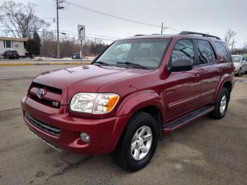 2007 Toyota Sequoia for sale at GLOBAL AUTOMOTIVE in Grayslake IL
