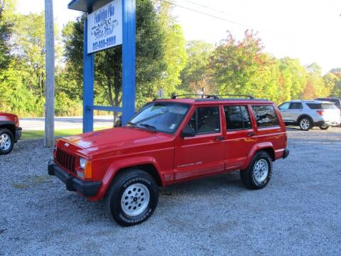 1996 Jeep Cherokee for sale at PENDLETON PIKE AUTO SALES in Ingalls IN