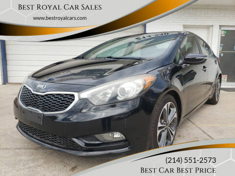 2015 Kia Forte for sale at Best Royal Car Sales in Dallas TX