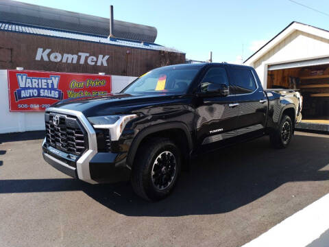 2022 Toyota Tundra for sale at Variety Auto Sales in Worcester MA