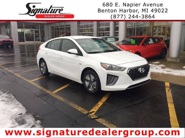 2020 Hyundai Ioniq Hybrid Blue