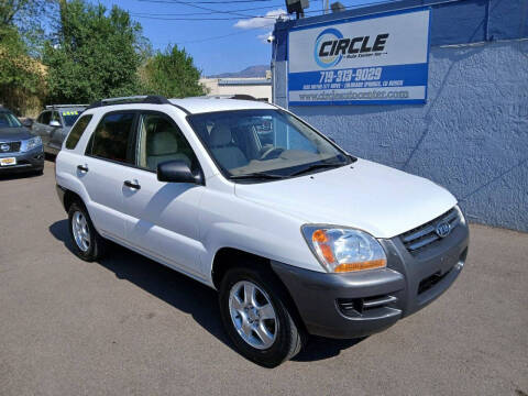 2007 Kia Sportage for sale at Circle Auto Center Inc. in Colorado Springs CO