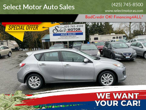 2013 Mazda MAZDA3 for sale at Select Motor Auto Sales in Lynnwood WA