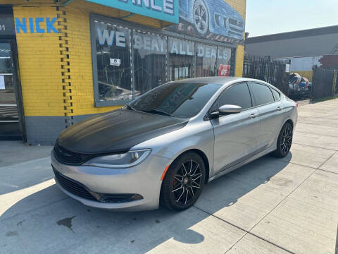 2015 Chrysler 200 for sale at Dollar Daze Auto Sales Inc in Detroit MI