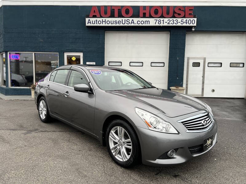 2013 Infiniti G37 Sedan for sale at Auto House USA in Saugus MA