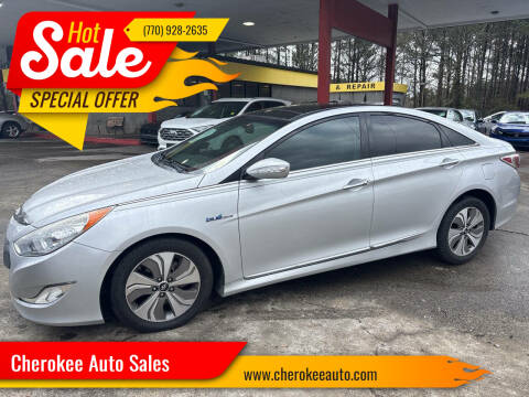 2015 Hyundai Sonata Hybrid for sale at Cherokee Auto Sales in Acworth GA