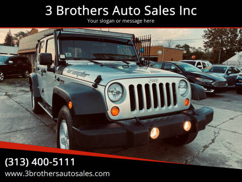 2007 Jeep Wrangler Unlimited for sale at 3 Brothers Auto Sales Inc in Detroit MI