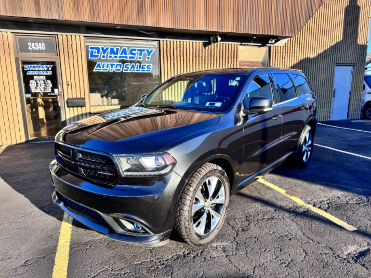 2014 Dodge Durango for sale at Dynasty Auto Sales in Eastpointe, MI