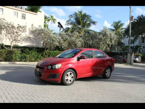 2012 Chevrolet Sonic for sale at Energy Auto Sales in Wilton Manors FL