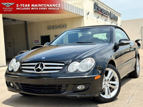 2009 Mercedes-Benz CLK for sale at European Motors Inc in Plano TX