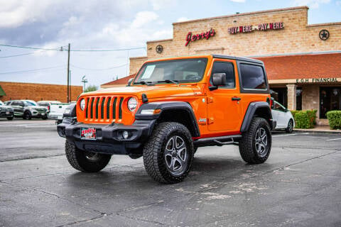 2018 Jeep Wrangler for sale at Jerrys Auto Sales in San Benito TX