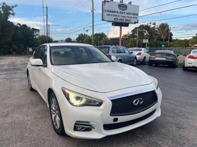 2015 INFINITI Q50 for sale at Champa Bay Motors in Tampa, FL