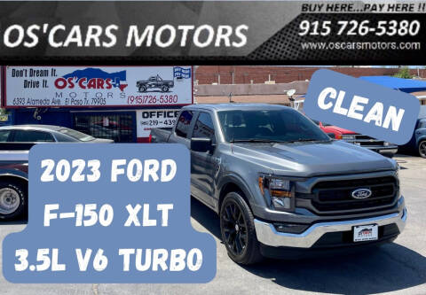 2023 Ford F-150 for sale at Os'Cars Motors in El Paso TX