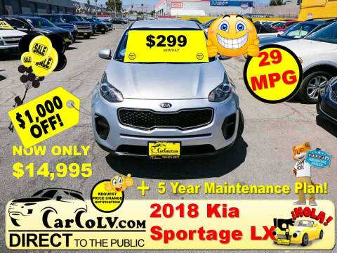 2018 Kia Sportage for sale at The Car Company in Las Vegas NV