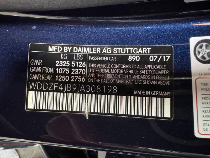 2018 Mercedes-Benz E-Class E 300