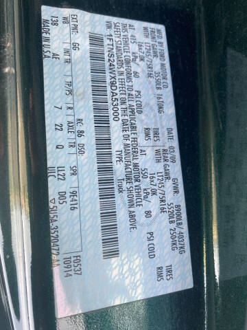 2009 Ford E-Series E-250