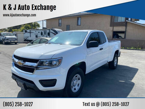 2020 Chevrolet Colorado for sale at K & J Auto Exchange in Santa Paula CA