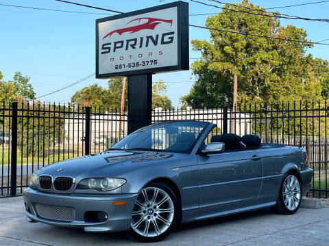 2005 BMW 3 Series for sale at Spring Motors in Spring TX