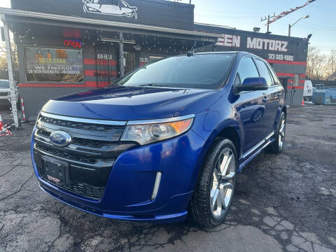 2013 Ford Edge for sale at Shaheen Motorz, LLC. in Detroit MI
