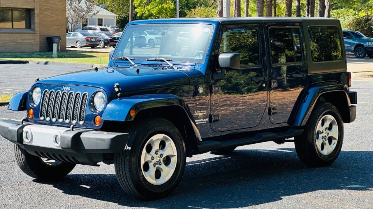 2013 Jeep Wrangler Unlimited for sale at H & B Auto in Fayetteville, AR