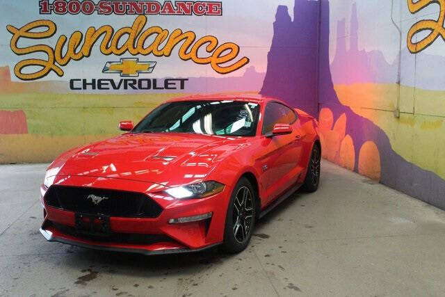 Used 2018 Ford Mustang GT Premium with VIN 1FA6P8CF3J5116081 for sale in Grand Ledge, MI