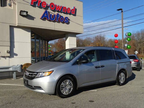 2015 Honda Odyssey for sale at KING RICHARDS AUTO CENTER in East Providence RI