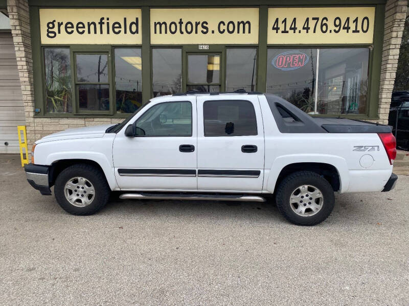 2006 Chevrolet Avalanche for sale at GREENFIELD MOTORS in Milwaukee WI