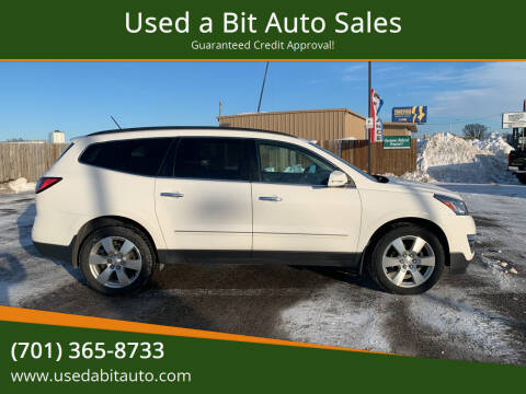 2013 Chevrolet Traverse for sale at Used a Bit Auto Sales in Fargo ND