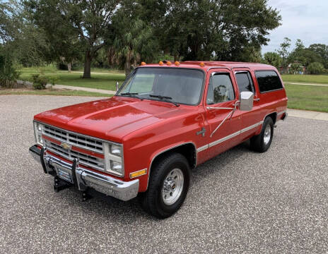 1987 Chevrolet Suburban for sale at P J'S AUTO WORLD-CLASSICS in Clearwater FL