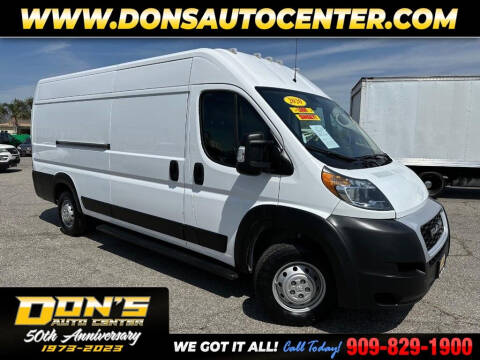 2020 RAM ProMaster for sale at Dons Auto Center in Fontana CA