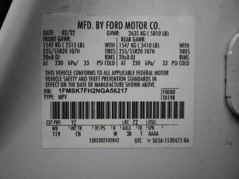 2022 Ford Explorer Limited