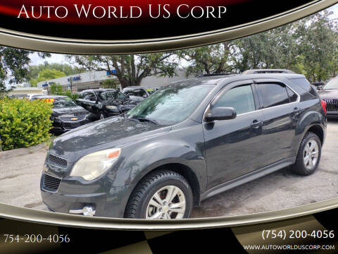2014 Chevrolet Equinox for sale at Auto World US Corp in Plantation FL