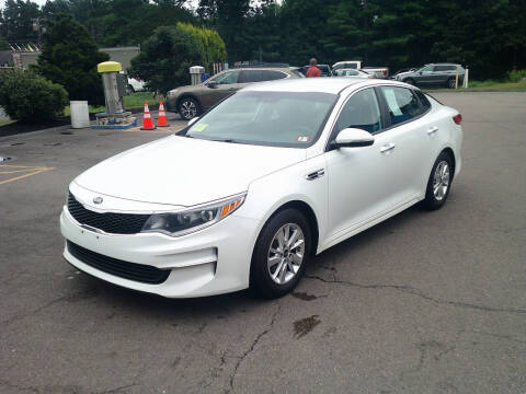 2017 Kia Optima for sale at RTE 123 Village Auto Sales Inc. in Attleboro MA