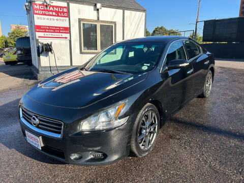 2014 Nissan Maxima for sale at McManus Motors in Wheat Ridge CO