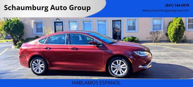 2015 Chrysler 200 for sale at Schaumburg Auto Group in Addison IL