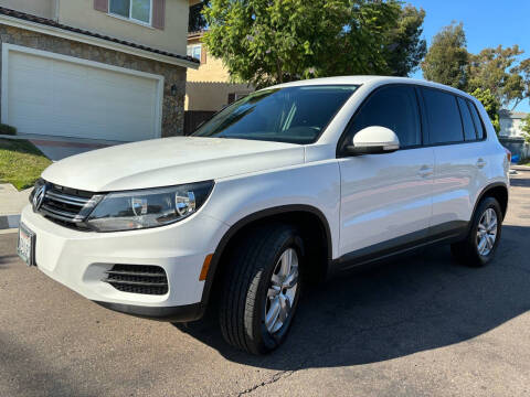 2014 Volkswagen Tiguan for sale at CALIFORNIA AUTO GROUP in San Diego CA