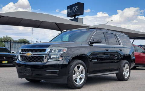 2017 Chevrolet Tahoe for sale at Elite Motors in El Paso TX