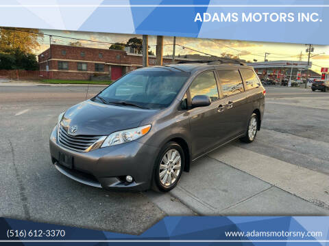 2011 Toyota Sienna for sale at Adams Motors INC. in Inwood NY