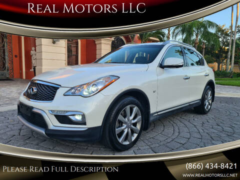 2016 Infiniti QX50 for sale at Real Motors LLC in Clearwater FL