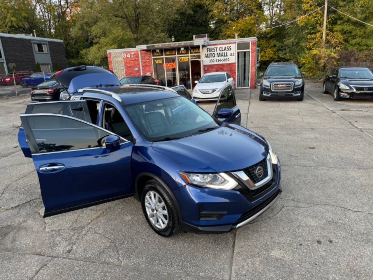 2018 Nissan Rogue for sale at First Class Auto Mall in Akron, OH