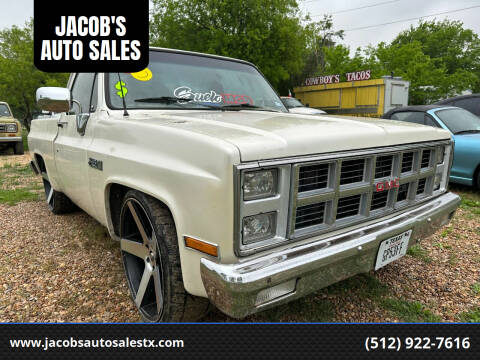 1982 GMC Sierra 1500 Classic for sale at JACOB'S AUTO SALES in Kyle TX