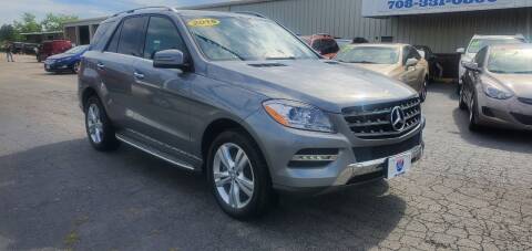 2015 Mercedes-Benz M-Class for sale at I-80 Auto Sales in Hazel Crest IL