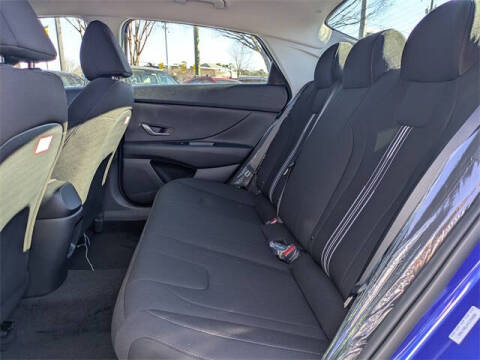 2026 Hyundai Elantra Hybrid Blue