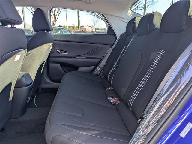 2026 Hyundai Elantra Hybrid Blue