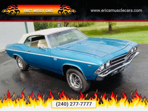 1969 Chevrolet Chevelle for sale at Eric's Muscle Cars in Clarksburg MD