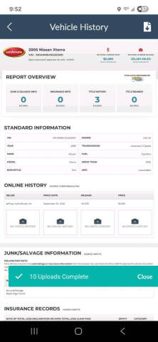 2005 Nissan Xterra S