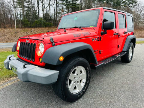 2013 Jeep Wrangler Unlimited for sale at iSellTrux in Hampstead NH