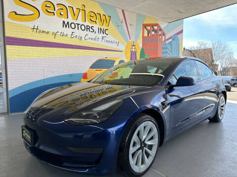 2022 Tesla Model 3 for sale at Seaview Motors Inc in Stratford CT